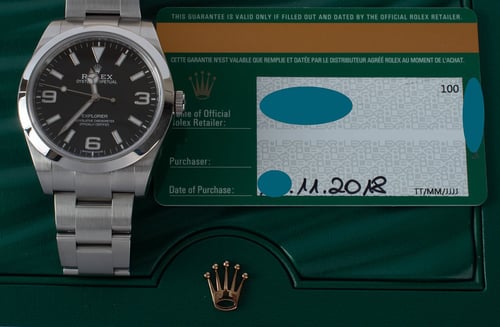 Paper shot of Explorer 39MM 'MK2' 'Full Lume'