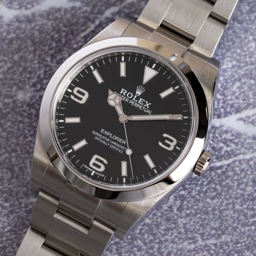 Stylied photo of  of Explorer 39MM 'MK2' 'Full Lume'