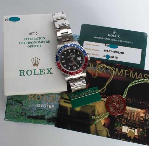View in Box of GMT-Master II 'Pepsi' BLRO