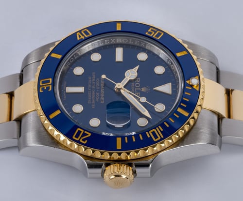 Crown Side Shot of Submariner Date