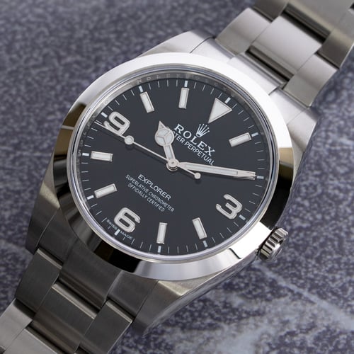 Stylied photo of  of Explorer 39MM 'Full Lume'