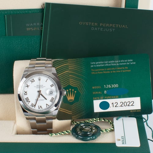 View in Box of Datejust 41