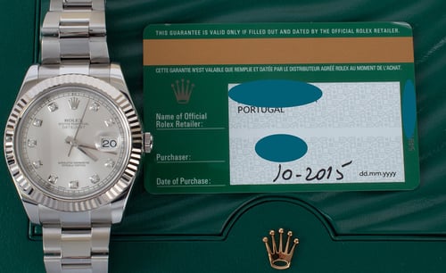 Paper shot of Datejust II