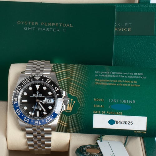 View in Box of GMT-Master II 'Batgirl'