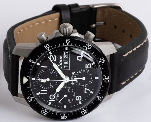 Front View of 103 St Acrylic Matte Chronograph