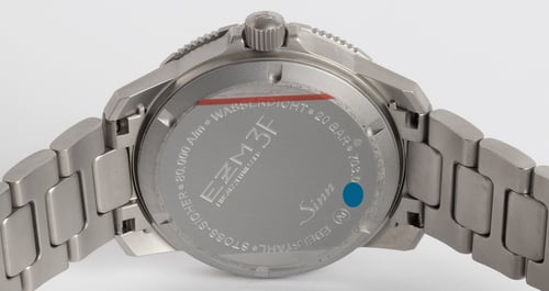Caseback of EZM 3 Flieger