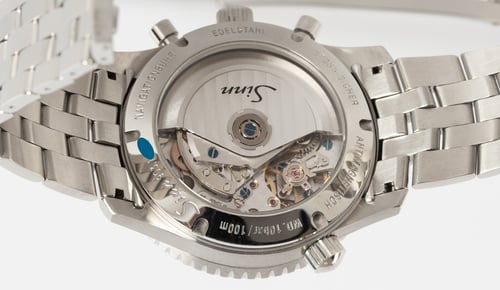 Caseback of 903 Chronograph 'Navitimer'
