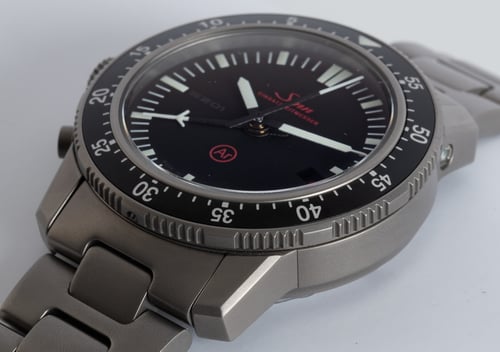 Crown Side Shot of EZM 1.1 Mission Timer