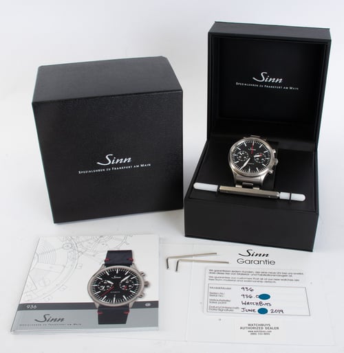 Box / Paper shot of 936 Bi-Compax Chronograph