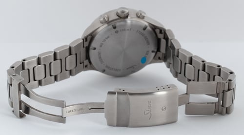 Open Clasp Shot of 936 Bi-Compax Chronograph