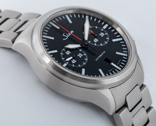 9' Side Shot of 936 Bi-Compax Chronograph