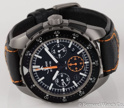Front View of EZM 10 Chronograph