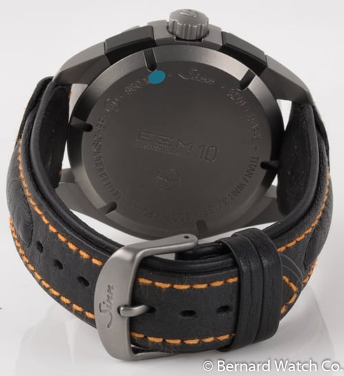 Rear / Band View of EZM 10 Chronograph