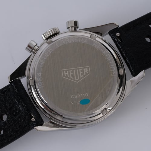 Caseback of Carrera '64 Re-Edition