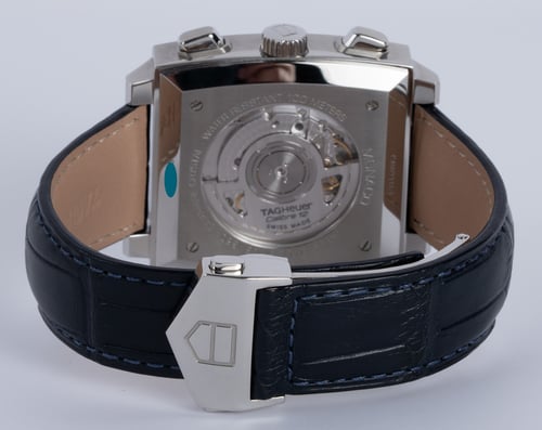 Rear / Band View of Monaco Chronograph