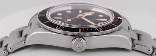 Crown Side Shot of Black Bay Fifty-Eight