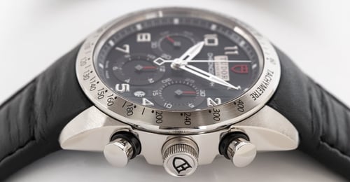 Crown Side Shot of Fastrider Chronograph