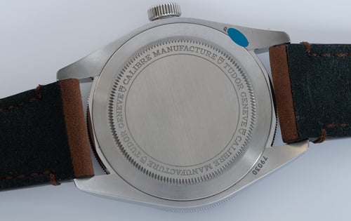 Caseback of Black Bay Fifty-Eight