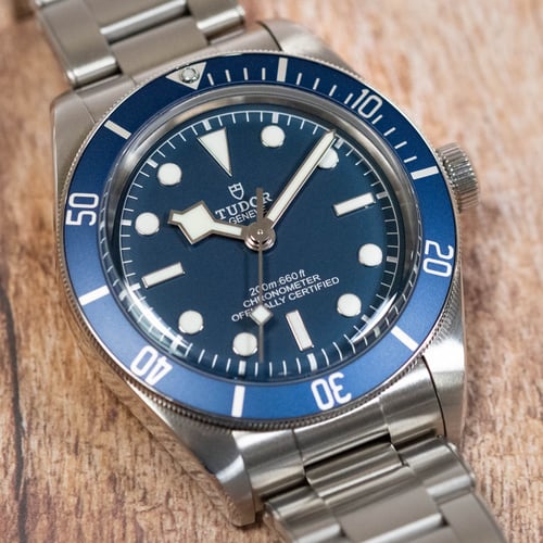 Stylied photo of  of Black Bay Fifty-Eight Blue