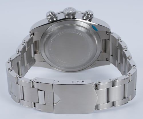 Rear / Band View of Black Bay Chronograph 'Panda'