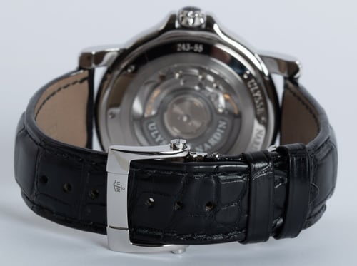 Rear / Band View of GMT Big Date