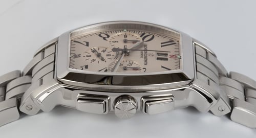 Crown Side Shot of Royal Eagle Chronograph