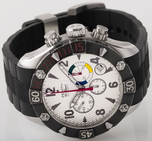 Front View of Defy Classic Chronograph