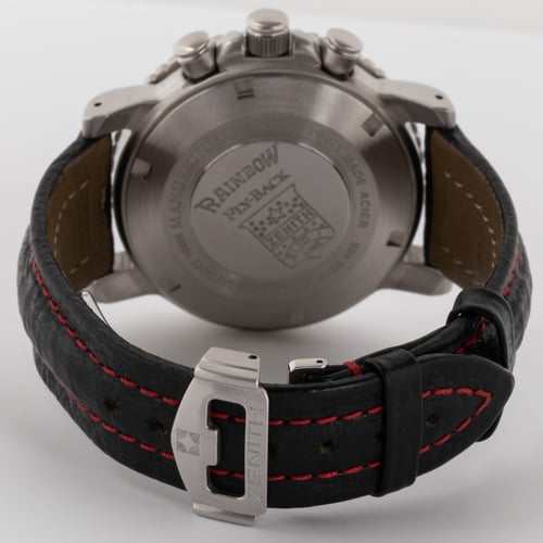 Rear / Band View of Rainbow El Primero Chronograph