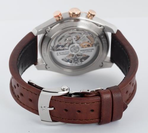 Rear / Band View of Chronomaster El Primero 'Classic Cars'