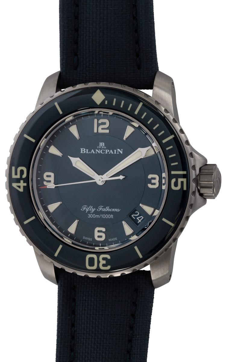 Insert / Lunette (Bezel) Neuf Pour Blancpain Fifty Fathoms - Modèle Rouillé