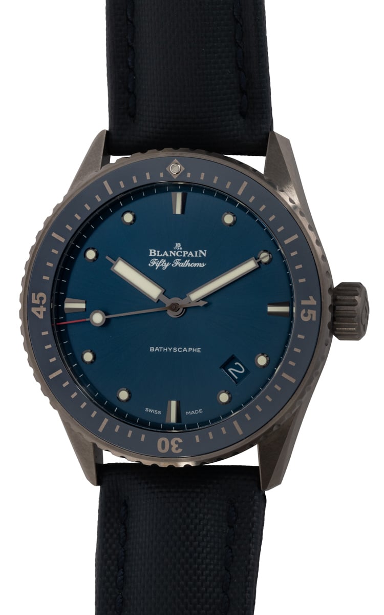 BlancPain Fifty Fathoms Bathyscaphe : 5000 0240 O52A