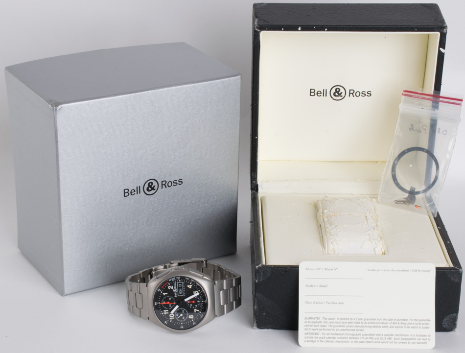 Bell Ross Space 3 Chronograph SPACE3 - SOLD OUT - Black Dial