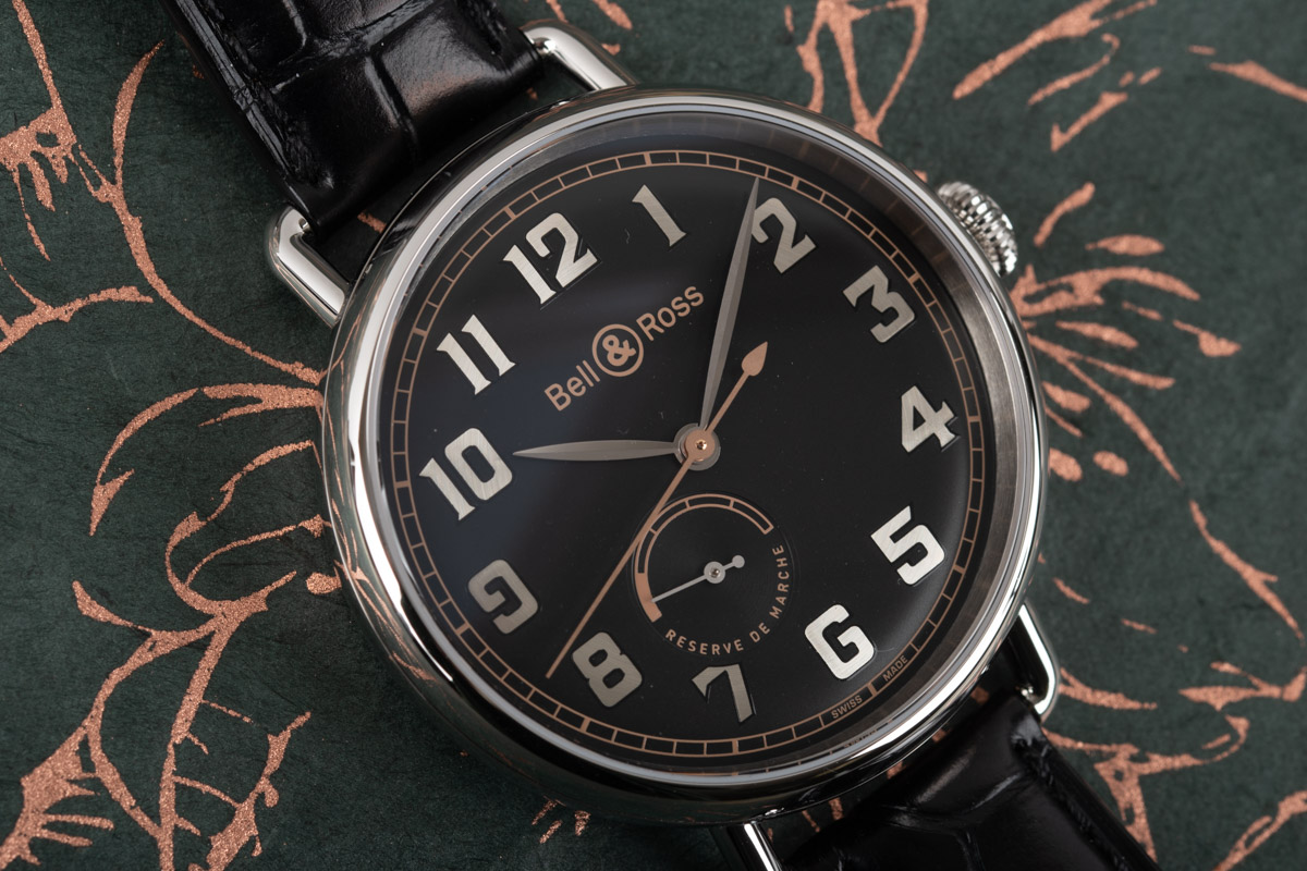 Bell Ross WW1-97 Heritage BRWW197-HER-ST/SCR - SOLD OUT - Black