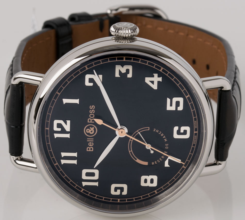 Bell Ross WW1-97 Heritage BRWW197-HER-ST/SCR - SOLD OUT - Black