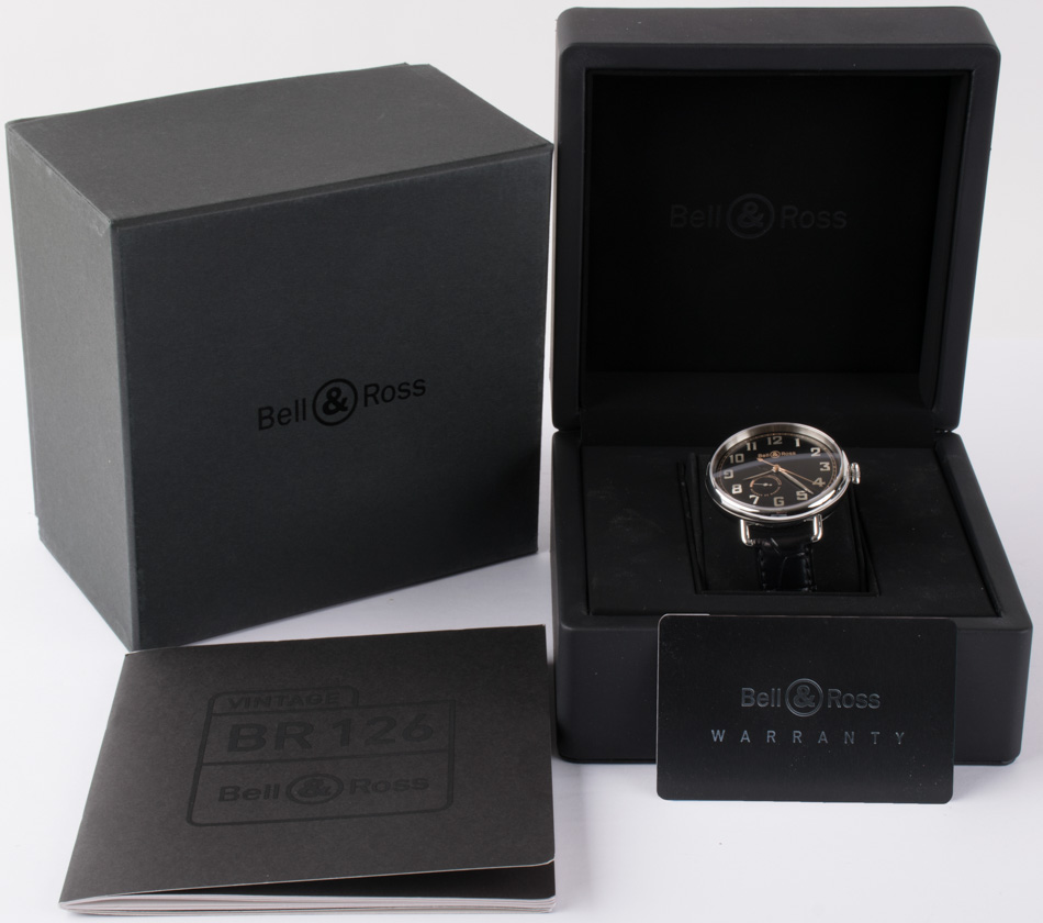 Bell Ross WW1-97 Heritage BRWW197-HER-ST/SCR - SOLD OUT - Black