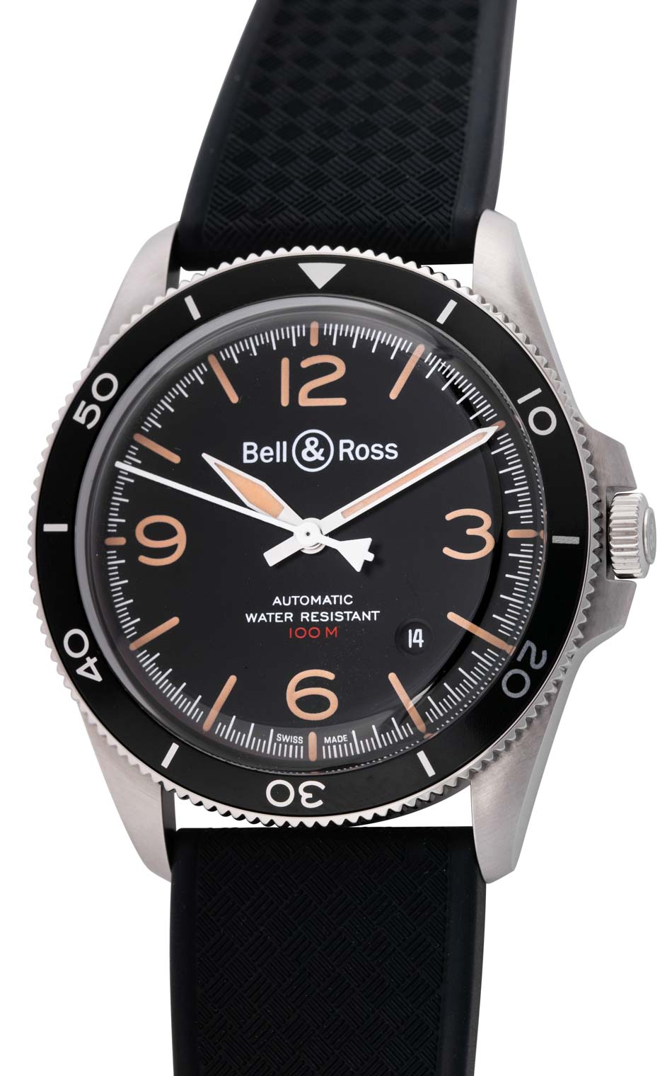 Bell Ross Vintage BRV2-92-HER-ST/SRB - SOLD OUT - 2018 Black Dial