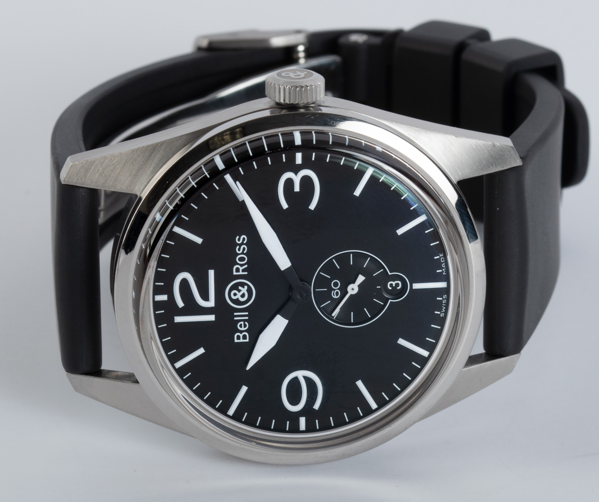 Bell Ross - Vintage Original : BR 123-95-SS : SOLD OUT : black
