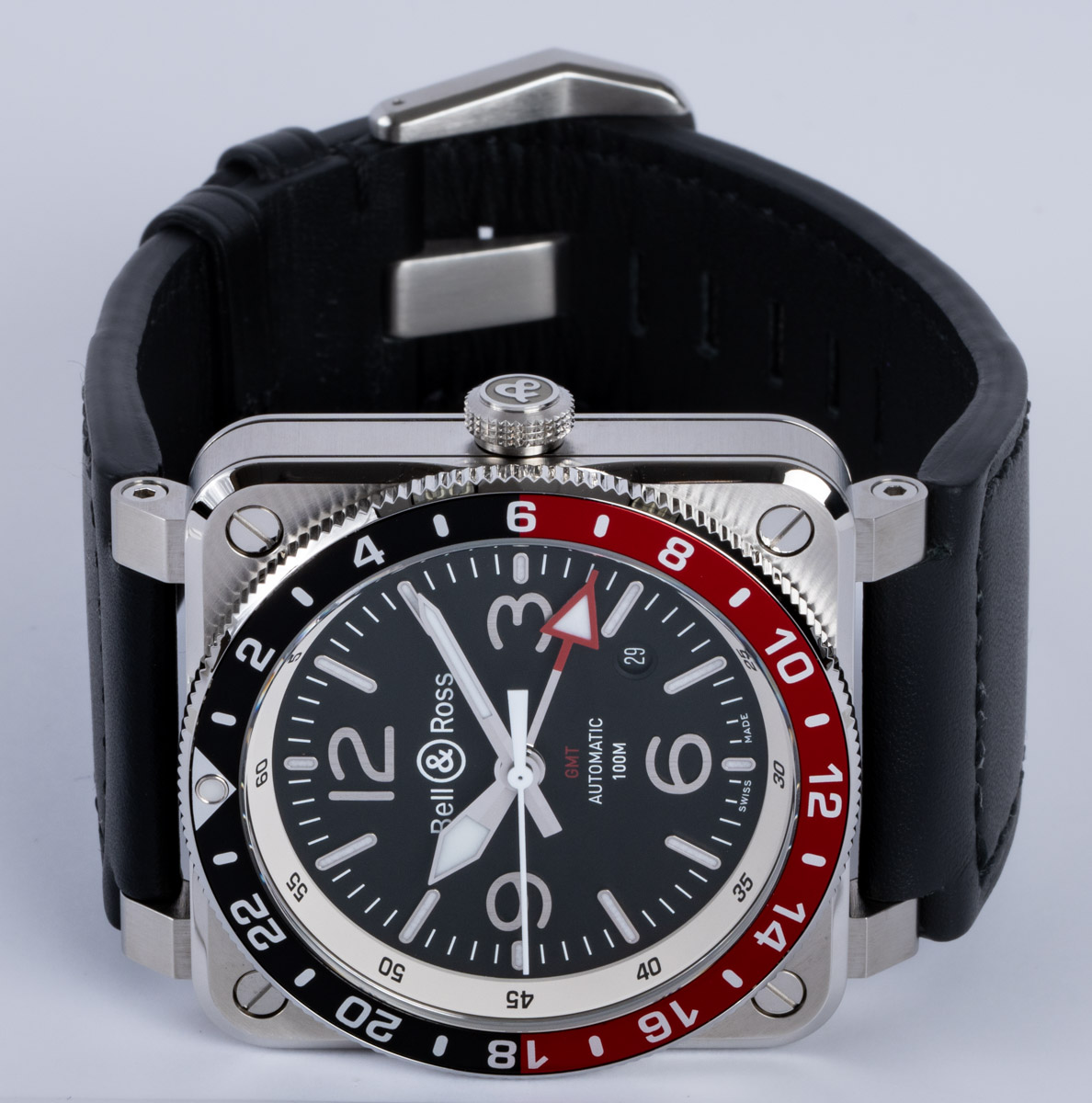 Bell Ross BR 03-93 GMT 'Coke' BR03-93-S - SOLD OUT - 2024 Black