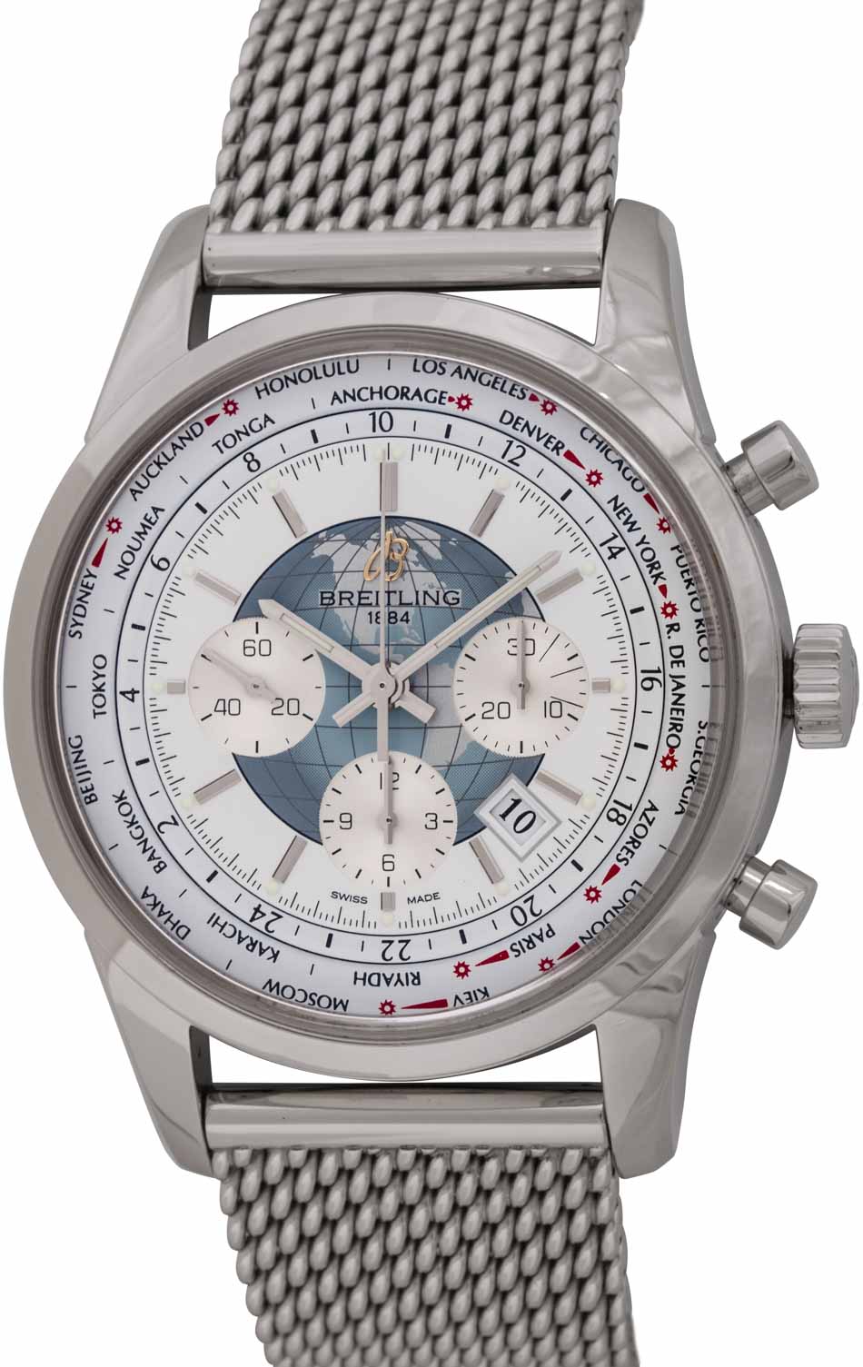 Breitling Transocean Chronograph Unitime AB0510