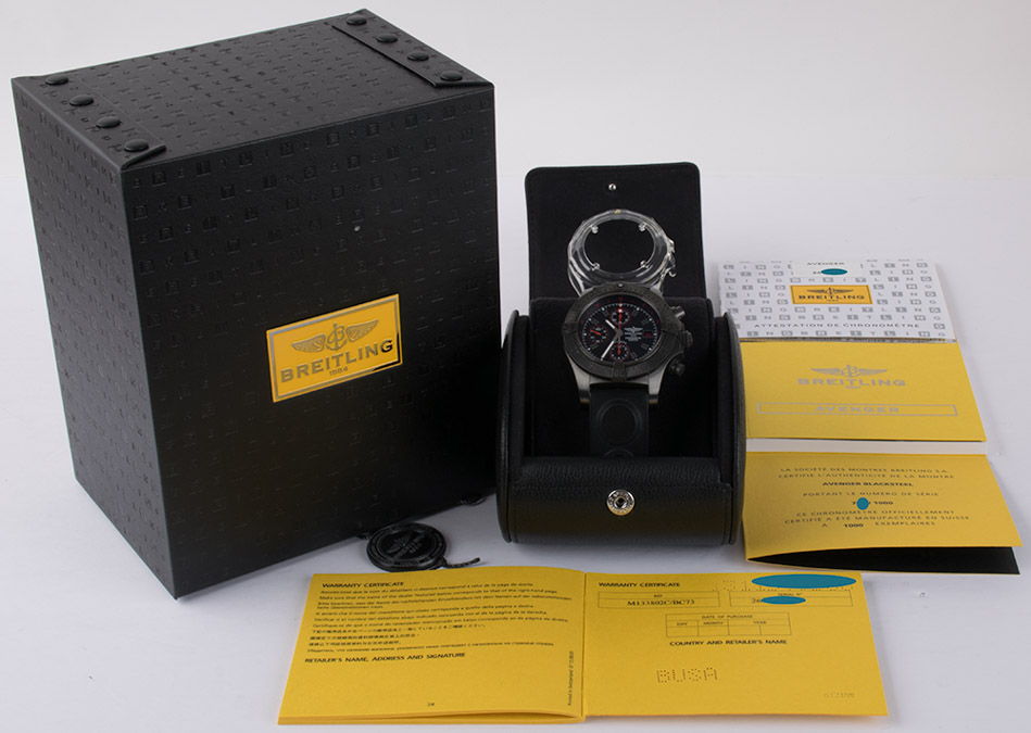 Breitling - Avenger Skyland Blacksteel : M133802C/BC73 : SOLD OUT