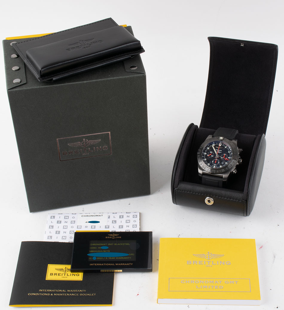 Breitling Chronomat GMT Blacksteel L.E. MB041310/BC78 - SOLD OUT