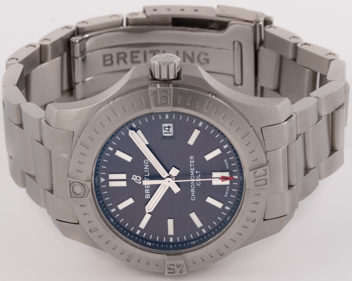 Front of Breitling - Colt 41 Automatic