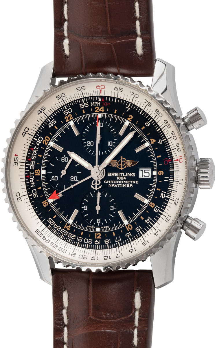 Breitling Navitimer Chrono GMT 46 A2432212 B726 SOLD OUT