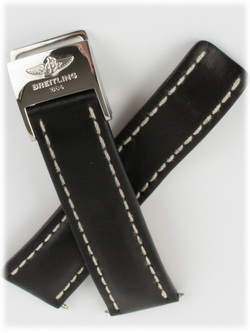 Breitling - Leather Deployant Strap