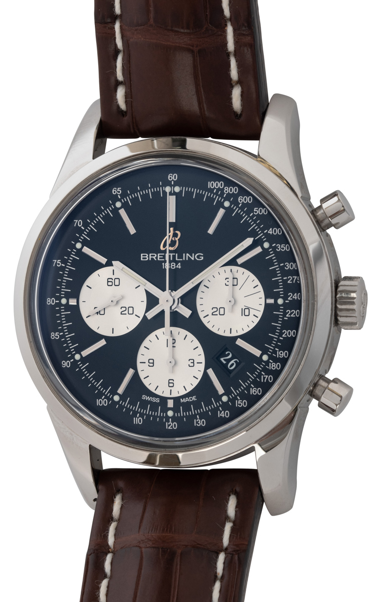 Breitling Transocean Chronograph Limited Edition | AB0151 | Crown & Caliber - Certified Authentic