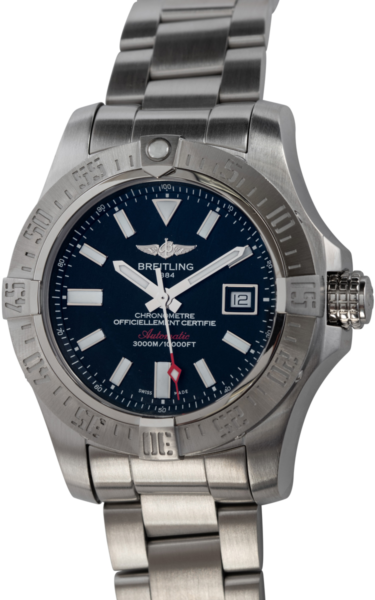 Breitling Avenger II Seawolf A1733110 BC30 SOLD OUT black dial