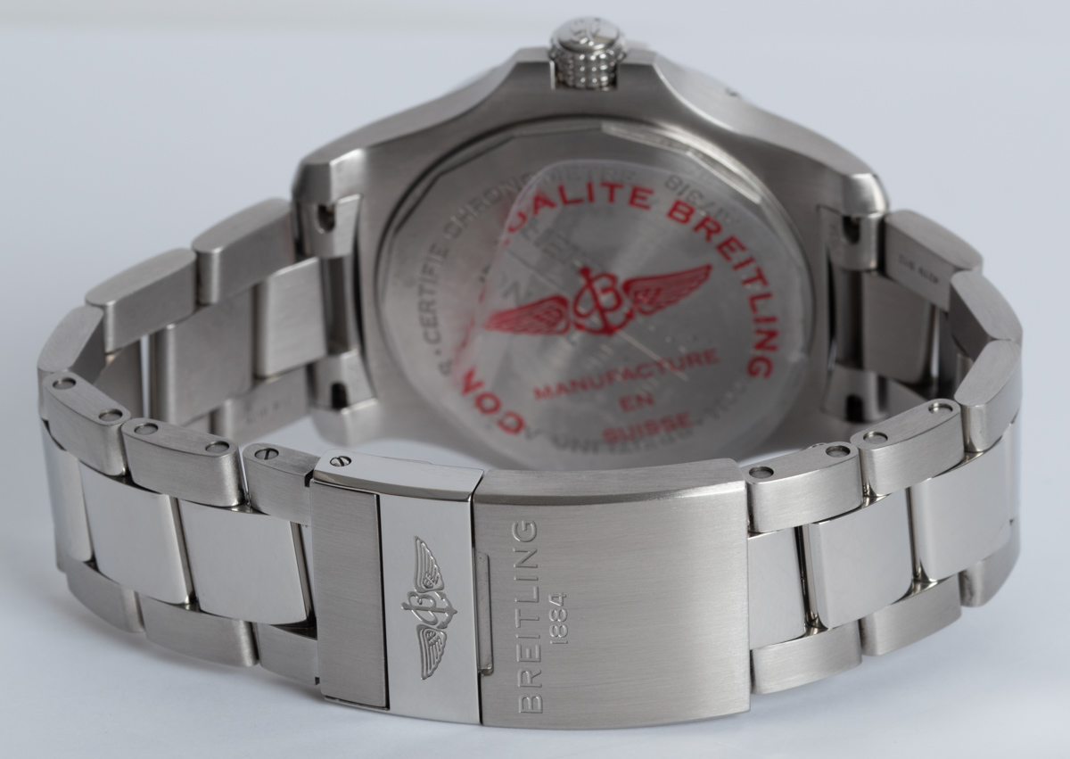 Rear of Breitling - Avenger Automatic 43