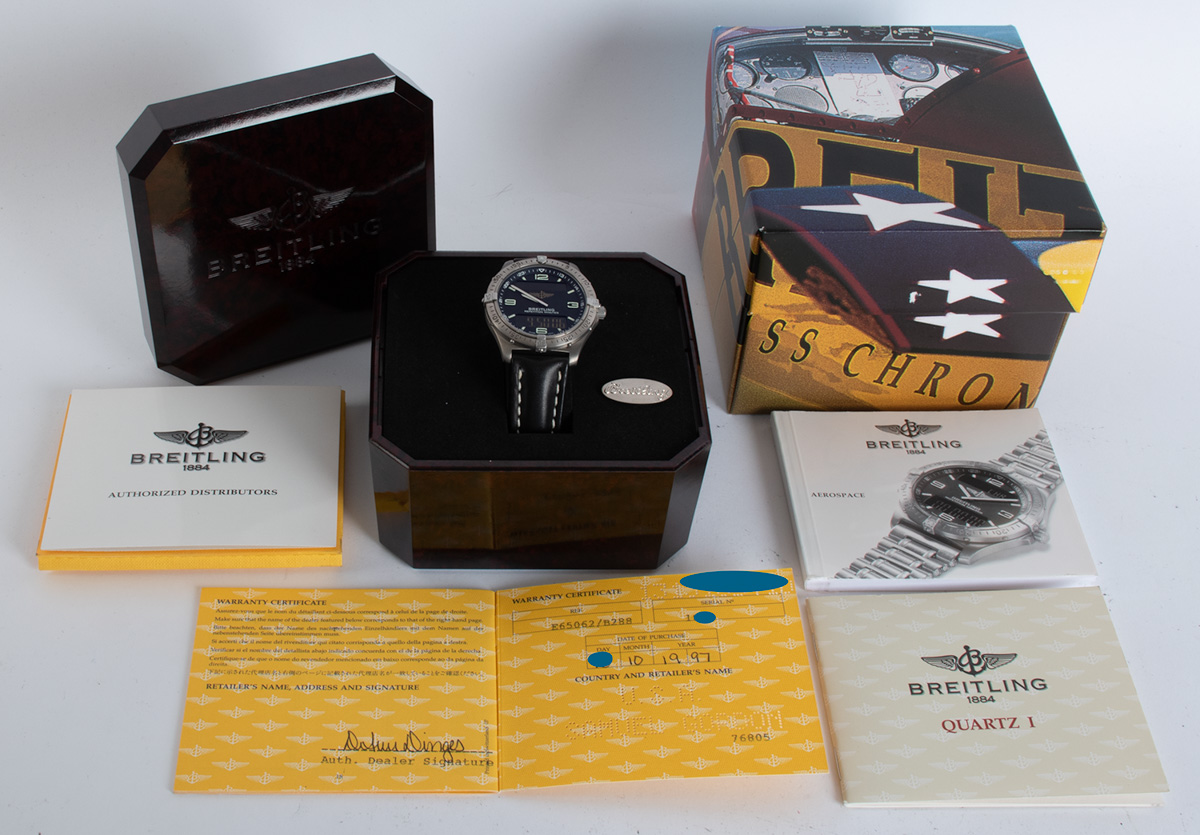 Breitling - Aerospace 'Repetition Minutes' : E65062 : SOLD OUT