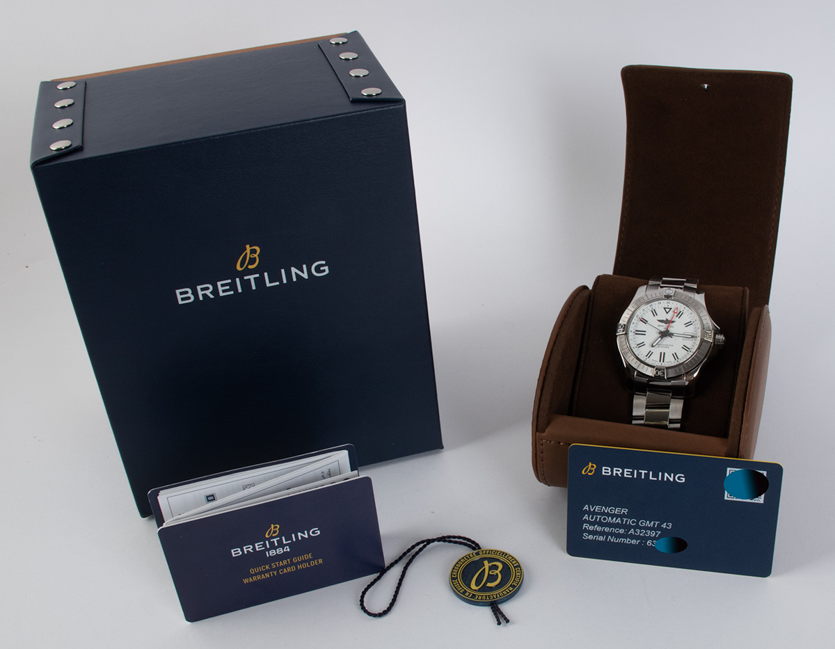 Breitling Avenger GMT II A32397101A1A1 - SOLD OUT - 2021 White