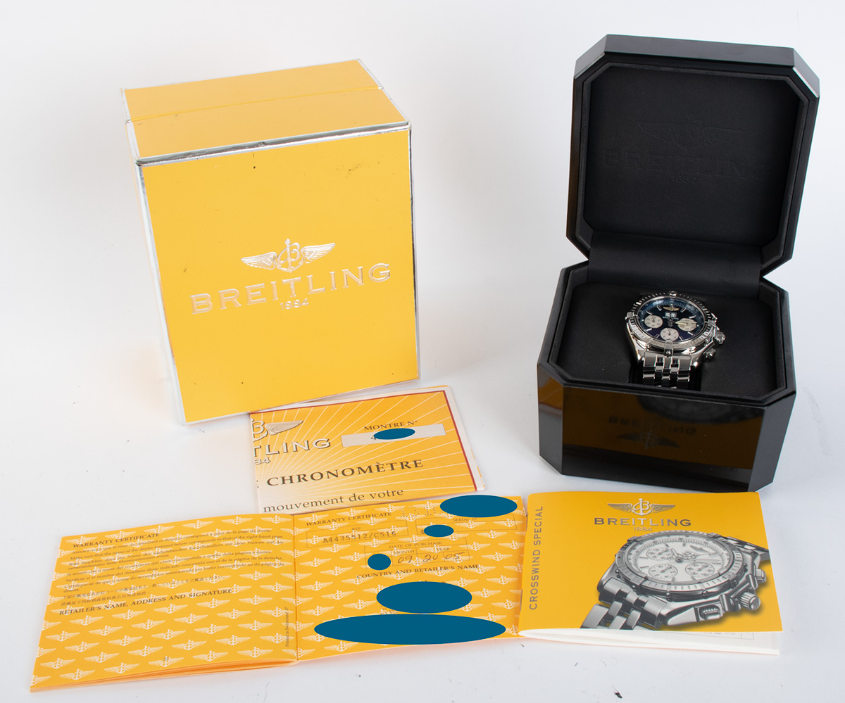 Breitling Crosswind Special A4435512/C516 - SOLD OUT - 2005 Blue